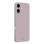 For iPhone 17 MOFI Caring Soft Shell Liquid Silicone Skin Feel Phone Case(Titanium Gray)