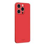 For iPhone 14 Pro Max MOFI Caring Soft Shell Liquid Silicone Skin Feel Phone Case(Red)