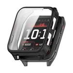 For Garmin Venu X1 ENKAY Hat-Prince Full Coverage Electroplated TPU Watch Cover with Screen Protection(Black)