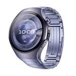 For Huawei Watch 5 46mm I-Shaped Titanium Alloy Metal Watch Band(Purple)