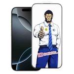 For iPhone 15 Pro Max Gorilla Explosion-Proof Anti-Fingerprint HD Tempered Glass Film