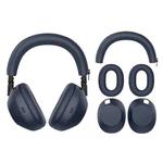 For Sony WH-1000XM6 Solid Color Silicone Earphone Protective Cover(Navy Blue)