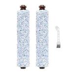 JUNSUNMAY 2pcs Replacement Brush Roll for Bissell CrossWave Vacuum Cleaner 1866 / 1868, Style:Wood Floor Brush