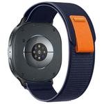 For Samsung Galaxy Watch8 / Watch8 Classic Wild Path Loop Nylon Hook and Loop Fastener Watch Band(Blue)