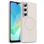 For Samsung Galaxy A16 5G Gold Armor PC Thin Circle MagSafe Shockproof Phone Case(Summit Stone)