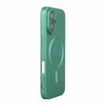 For iPhone 17 ENKAY MagSafe Matte TPU Phone Case with Lens Film(Green)