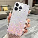 For iPhone 13 Pro Max Sequins Glitter Gradient Epoxy TPU Phone Case(Brilliant Colors)
