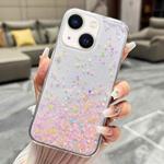 For iPhone 13 Sequins Glitter Gradient Epoxy TPU Phone Case(Brilliant Colors)