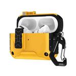 For AirPods Pro 3 Magnetic Snap Cover Earphone Protective Cover(Yellow)