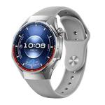 For Huawei Watch GT 6 Pro Reverse Buckle Solid Color Silicone Watch Band(Gray)