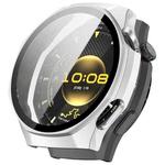 For Huawei Watch GT 6 Pro Tempered Film Integrated PC Watch Cover(Frosted Silver)