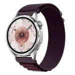 For Huawei Watch GT 6 46mm Alpine Loop Nylon Watch Band(Crimson Cherry)