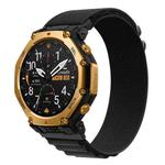 For Amazfit T-Rex 3 Pro Alpine Loop Nylon Watch Band(Black)