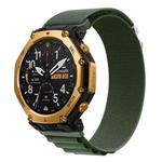 For Amazfit T-Rex 3 Pro Alpine Loop Nylon Watch Band(Green)