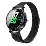 S9 1.04 inch IPS Color Screen Women Smart Watch IP67 Waterproof,Metal Watchband,Support Call Reminder /Heart Rate Monitoring/Blood Pressure Monitoring/Sleep Monitoring/Predict Menstrual Cycle Intelligently(Black)