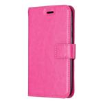 Crazy Horse Texture Horizontal Flip Leather Case with Holder & Card Slots & Wallet & Photo Frame for Huawei Y5 2019(rose)
