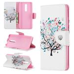 Colored Drawing Pattern Horizontal Flip Leather Case for Xiaomi Redmi K20 & K20 Pro,with Holder & Card Slots & Wallet(Tree)