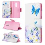 Colored Drawing Pattern Horizontal Flip Leather Case for Xiaomi Redmi K20 & K20 Pro,with Holder & Card Slots & Wallet(Butterfly Love)