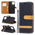 For iPhone 11 Pro Colored Drawing Pattern Horizontal Flip Leather Case, with Holder & Card Slots & Wallet(Black)