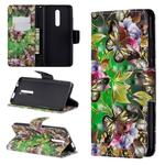 3D Colored Drawing Pattern Horizontal Flip Leather Case for Xiaomi Redmi K20 & K20 Pro, with Holder & Card Slots & Wallet(Green Butterfly)