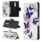 3D Colored Drawing Pattern Horizontal Flip Leather Case for Xiaomi Redmi K20 & K20 Pro, with Holder & Card Slots & Wallet(Butterflies)