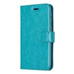 For iPhone 11 Pro Crazy Horse Texture Horizontal Flip Leather Case with Holder & Card Slots & Wallet & Photo Frame (blue)