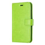 For iPhone 11 Pro Crazy Horse Texture Horizontal Flip Leather Case with Holder & Card Slots & Wallet & Photo Frame (green)
