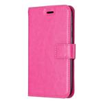 For iPhone 11 Crazy Horse Texture Horizontal Flip Leather Case with Holder & Card Slots & Wallet & Photo Frame for  iPhone 11(rose)