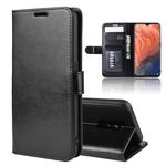 R64 Texture Single Fold Horizontal Flip Leather Case for OPPO RENO Z, with Holder & Card Slots & Wallet(black)