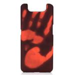 Paste Skin + PC Thermal Sensor Discoloration Protective Back Cover Case For Galaxy A80 / A90(Black turns Red)