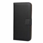 Leather Horizontal Flip Holster for Huawei Honor 20 with Magnetic Clasp and Bracket and Card Slot and Wallet(Black)