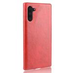 Shockproof Litchi Texture PC + PU Case For Galaxy Note10(Red)