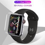 UV Liquid Curved Full Glue Full Screen Tempered Glass for Apple Watch Series 40mm