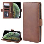 For iPhone 11 Pro Wallet Stand Leather Cell Phone Case，with Wallet & Holder & Card Slots(Brown)