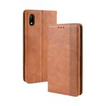 Magnetic Buckle Retro Crazy Horse Texture Horizontal Flip Leather Case for Wiko Jerry 4, with Holder & Card Slots & Photo Frame(Brown)