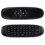 C120 2.4G Mini Keyboard Wireless Remote Mouse with 3-Gyro & 3-Gravity Sensor for PC / HTPC / IPTV / Smart TV and Android TV Box etc(Black)