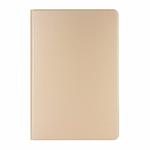 Voltage Plain Elastic Leather + TPU PAD Bracket Protective Leather Case For Huawei MediaPad M6 10.8(Gold)