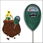 RZ100 Mini Soil PH Moisture Humidity Measuring PH Meter Soil Moisture Monitor Hygrometer Gardening Plant Farming Moisture Tester