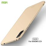 MOFI Frosted PC Ultra-thin Hard Case for Xiaomi CC9(Gold)