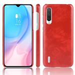 Shockproof Litchi Texture PC + PU Case For Xiaomi Mi A3(Red)