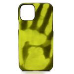 Paste Skin + PC Thermal Sensor Discoloration Protective Back Cover Case For iPhone 11(Black turns green)