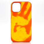 For iPhone 11 Pro Max Paste Skin + PC Thermal Sensor Discoloration Protective Back Cover Case (Red turns yellow)