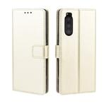 Retro Crazy Horse Texture Horizontal Flip Leather Case for Sony Xperia 2 , with Holder & Card Slots & Photo Frame(Gold)