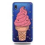 Fashion Soft TPU Case 3D Cartoon Transparent Soft Silicone Cover Phone Cases For Galaxy A10(Big Cone)