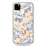 For iPhone 11 Pro Max Fashion Soft TPU Case 3D Cartoon Transparent Soft Silicone Cover Phone Cases (Koala)