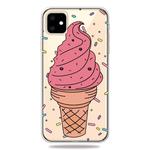 For iPhone 11 Fashion Soft TPU Case 3D Cartoon Transparent Soft Silicone Cover Phone Cases (Big Cone)