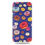 Fashion Soft TPU Case 3D Cartoon Transparent Soft Silicone Cover Phone Cases For Huawei Y5 2019 / Y5 Prime 2019 / Honor 8S(Doughnut)