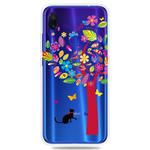 Fashion Soft TPU Case 3D Cartoon Transparent Soft Silicone Cover Phone Cases For Xiaomi Redmi 7 /  Y3(Colour Tree)