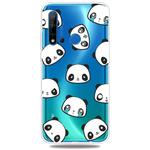 Fashion Soft TPU Case 3D Cartoon Transparent Soft Silicone Cover Phone Cases For Huawei Nova5i / P20 Lite 2019(Facial Bear)