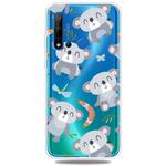 Fashion Soft TPU Case 3D Cartoon Transparent Soft Silicone Cover Phone Cases For Huawei Nova5i / P20 Lite 2019(Koala)